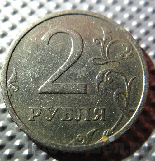 2 рубля 2003 года СПМД Знаки зодиака Рак