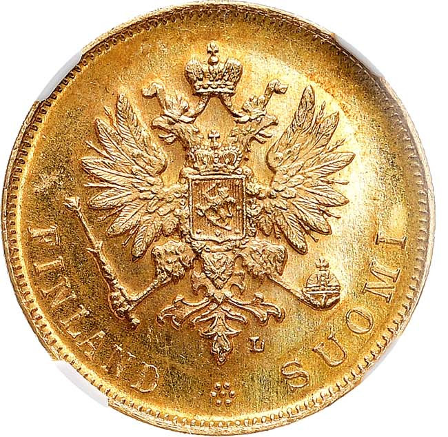 10 марок 1904 года L Для Финляндии