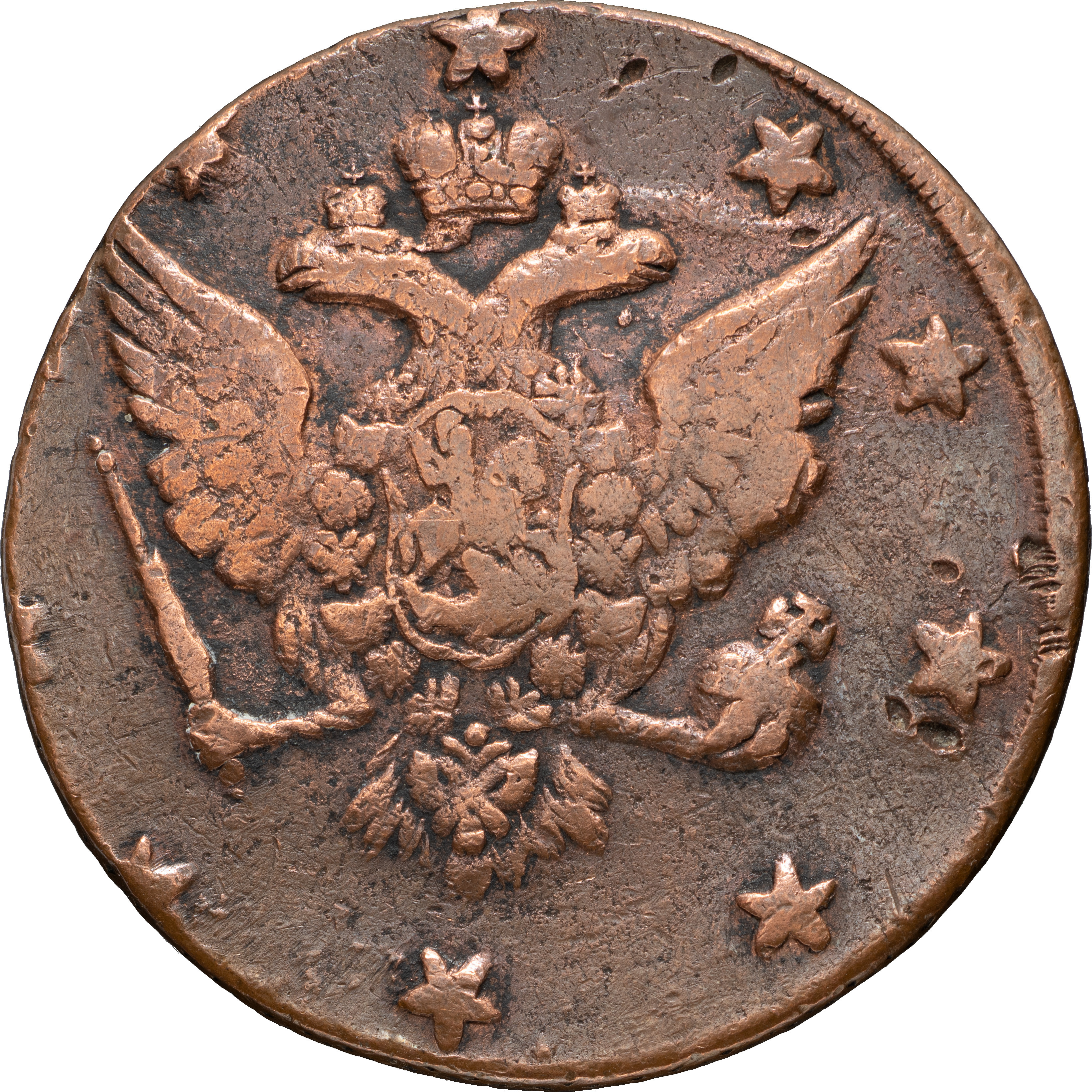 10 копеек 1762 года