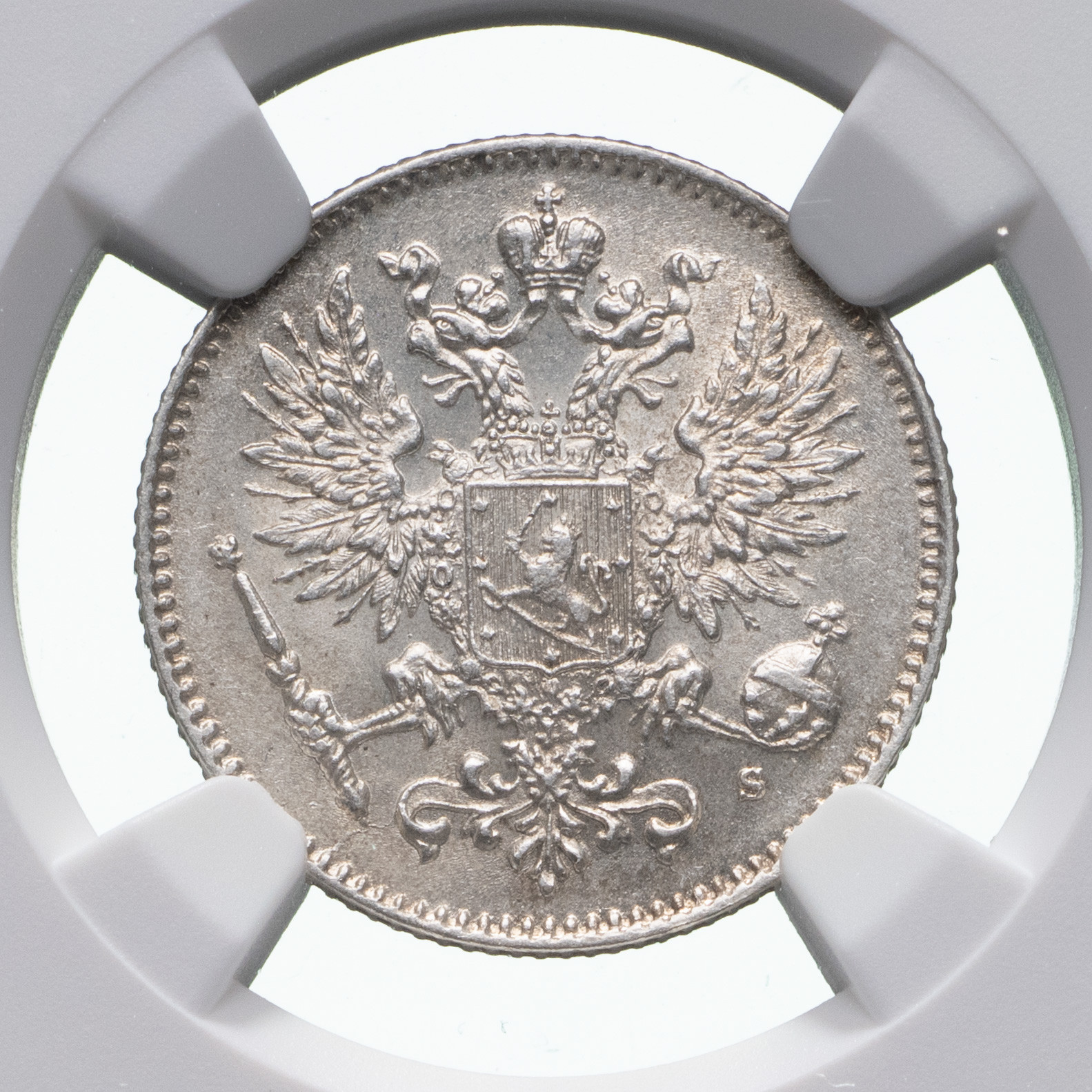 50 пенни 1915 года S Для Финляндии