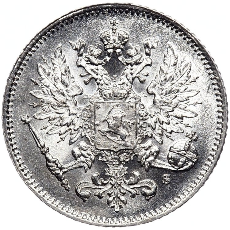 25 пенни 1913 года S Для Финляндии