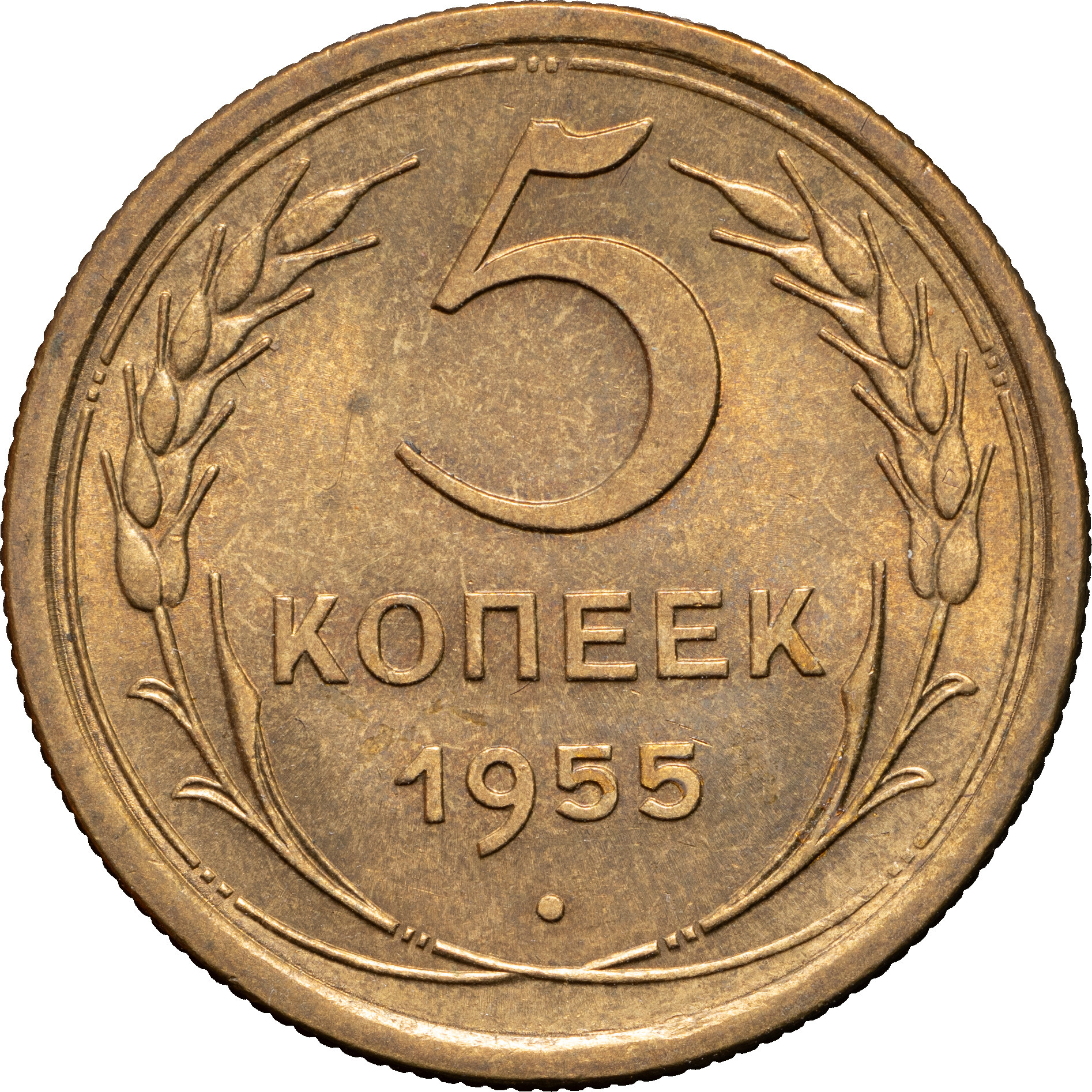 5 копеек 1955 года
