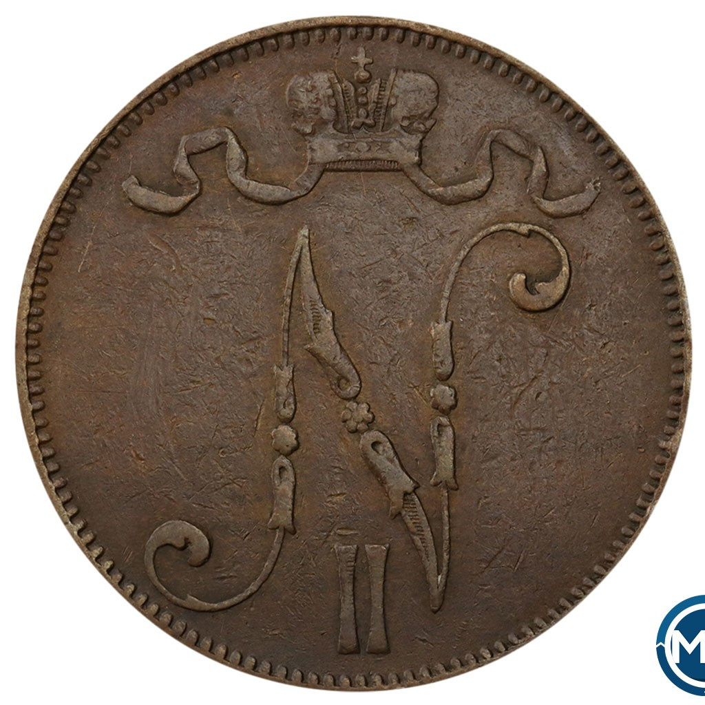 5 пенни 1898 года Для Финляндии