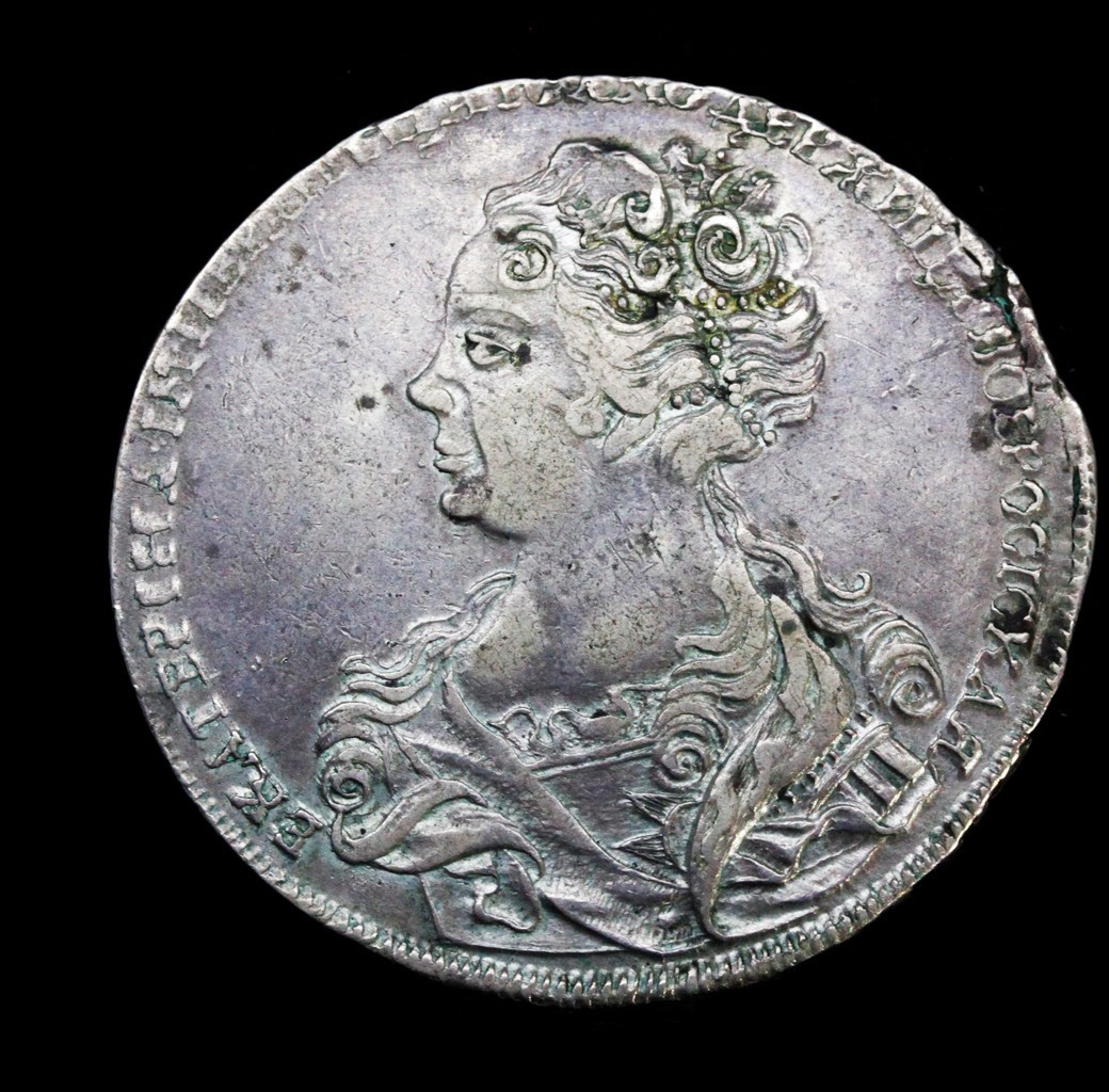 1 рубль 1726 года