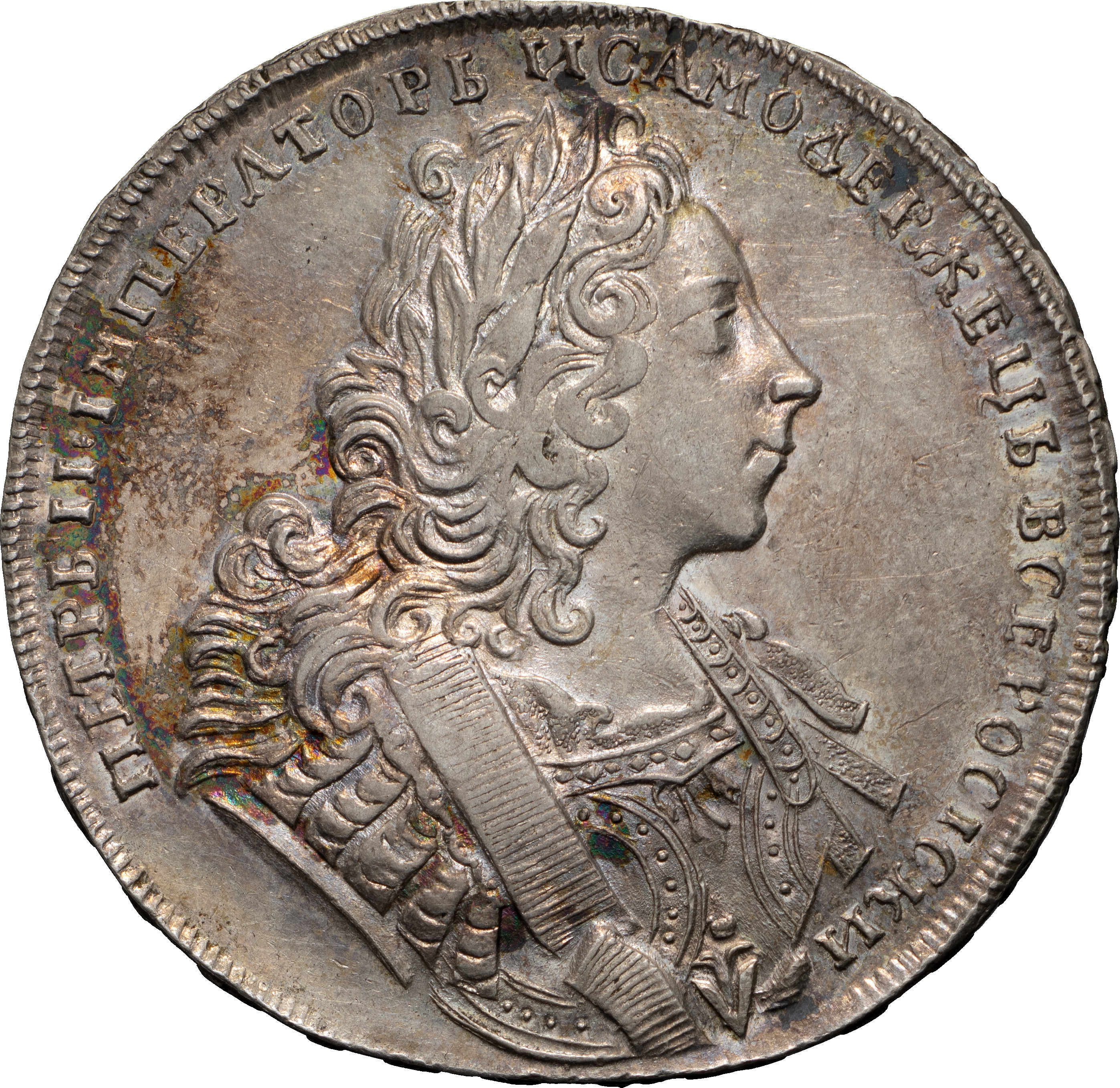 1 рубль 1729 года