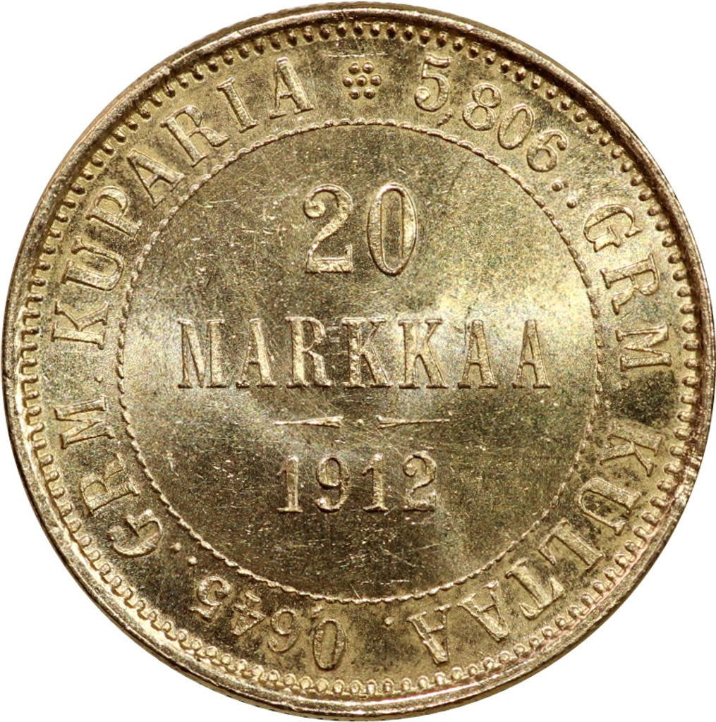 20 марок 1912 года