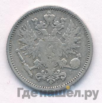 50 пенни 1889 года L Для Финляндии