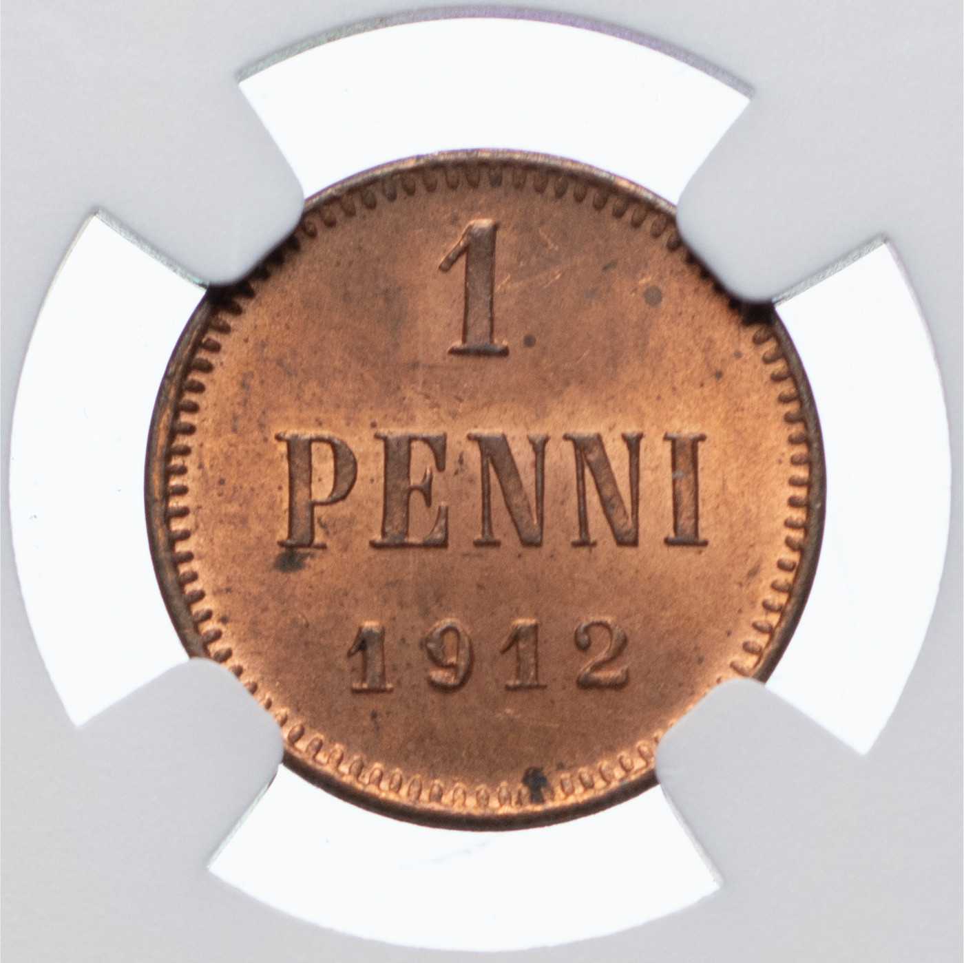 1 пенни 1912 года Для Финляндии