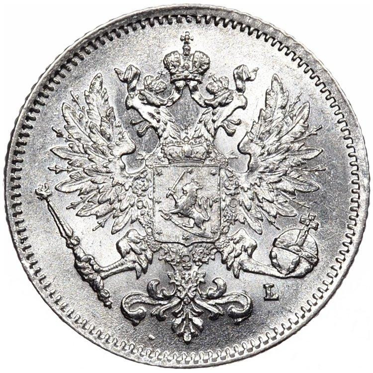 25 пенни 1909 года L Для Финляндии