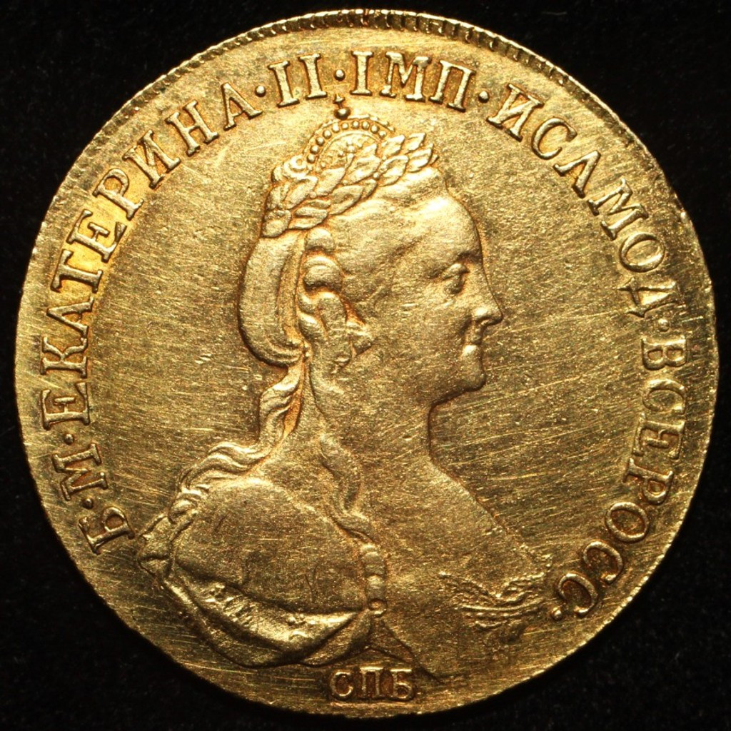 10 рублей 1778 года СПБ