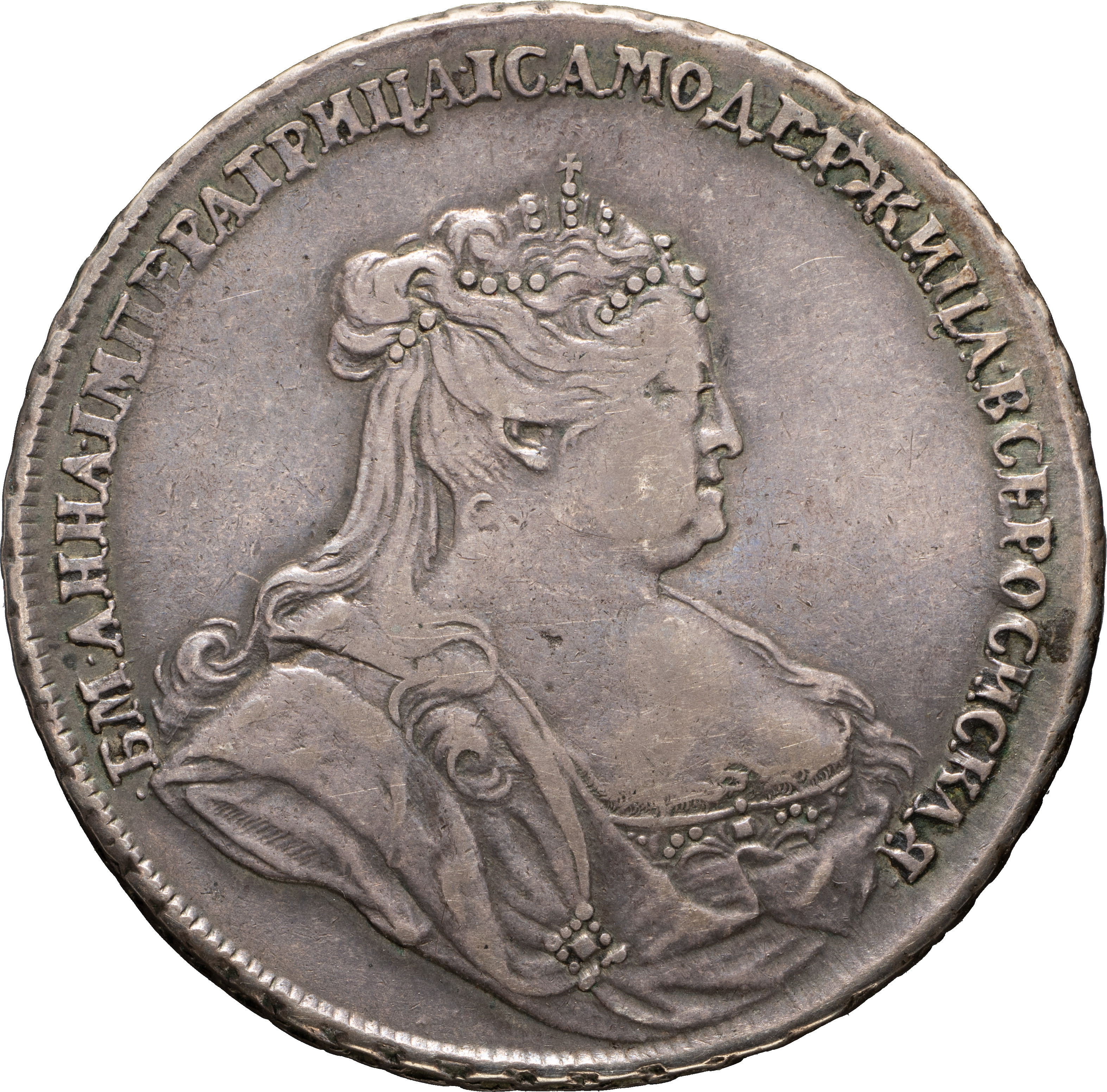 1 рубль 1738 года
