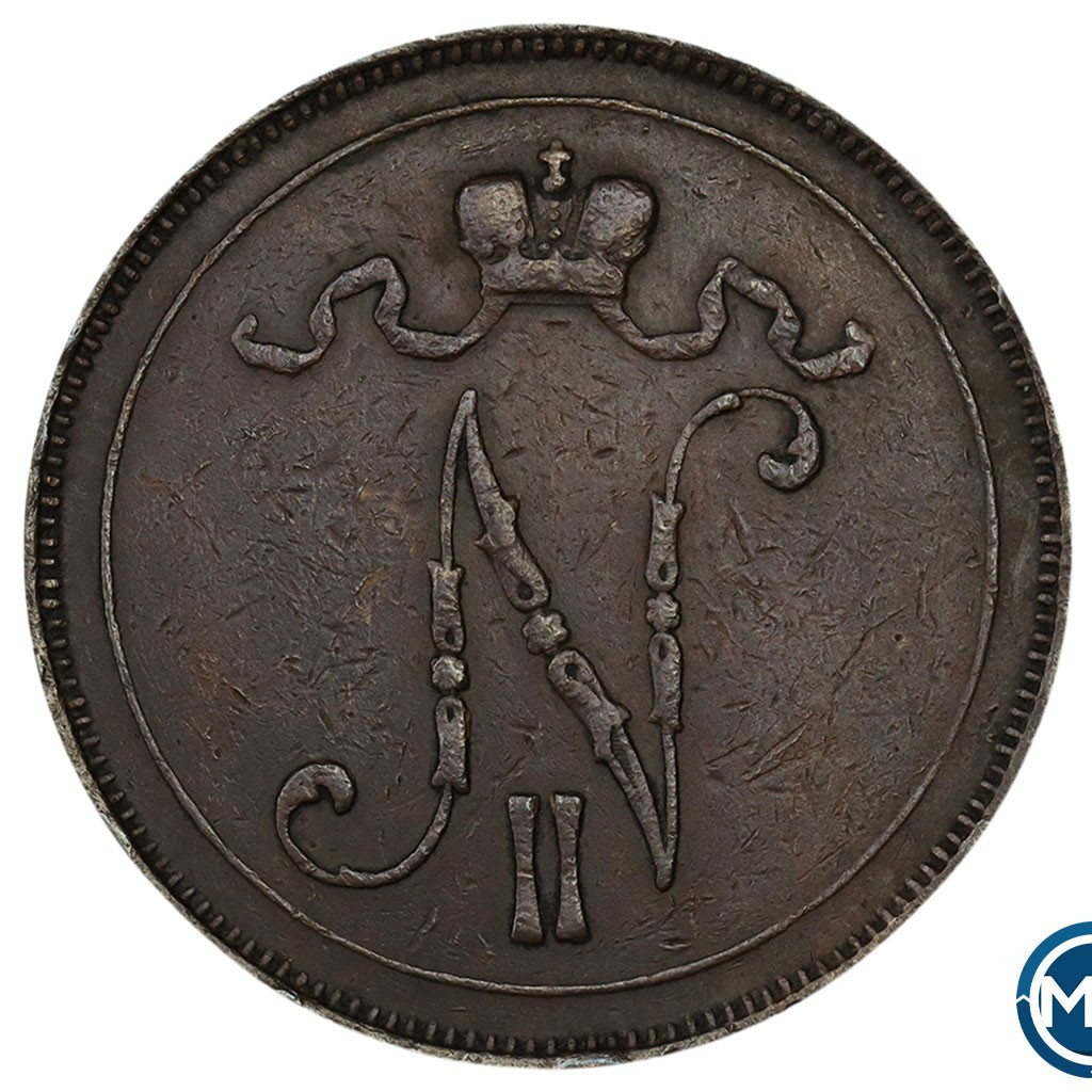 10 пенни 1899 года Для Финляндии