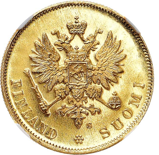 10 марок 1913 года S Для Финляндии