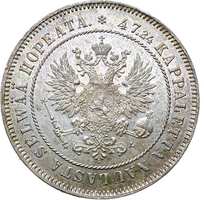 2 марки 1908 года L Для Финляндии