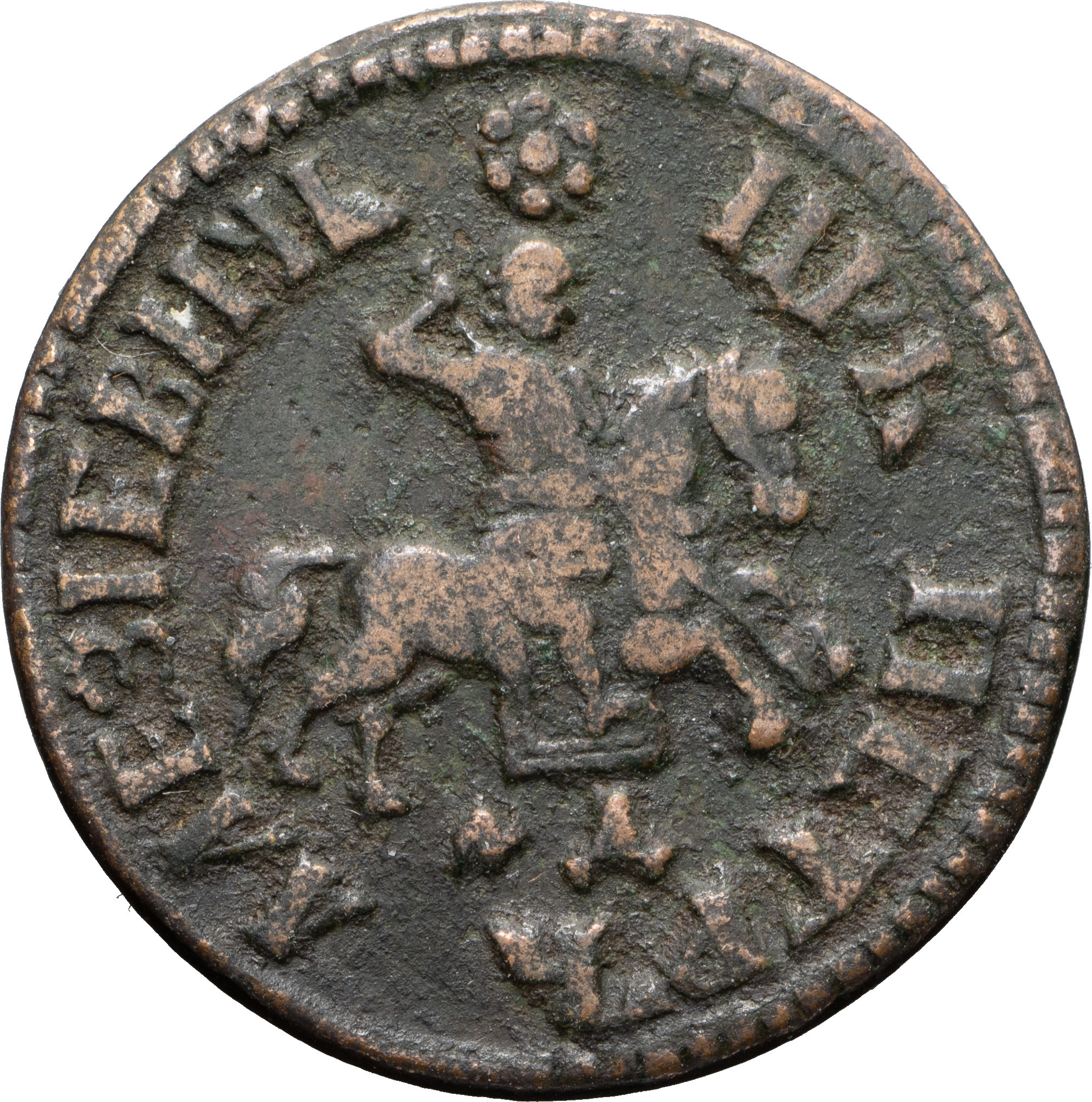 1 копейка 1705 года