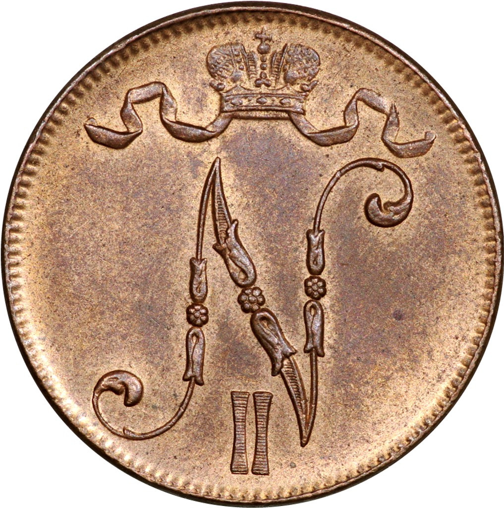 5 пенни 1917 года