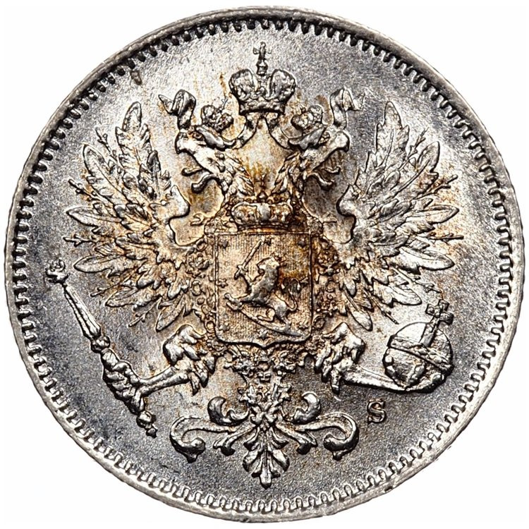 25 пенни 1913 года S Для Финляндии