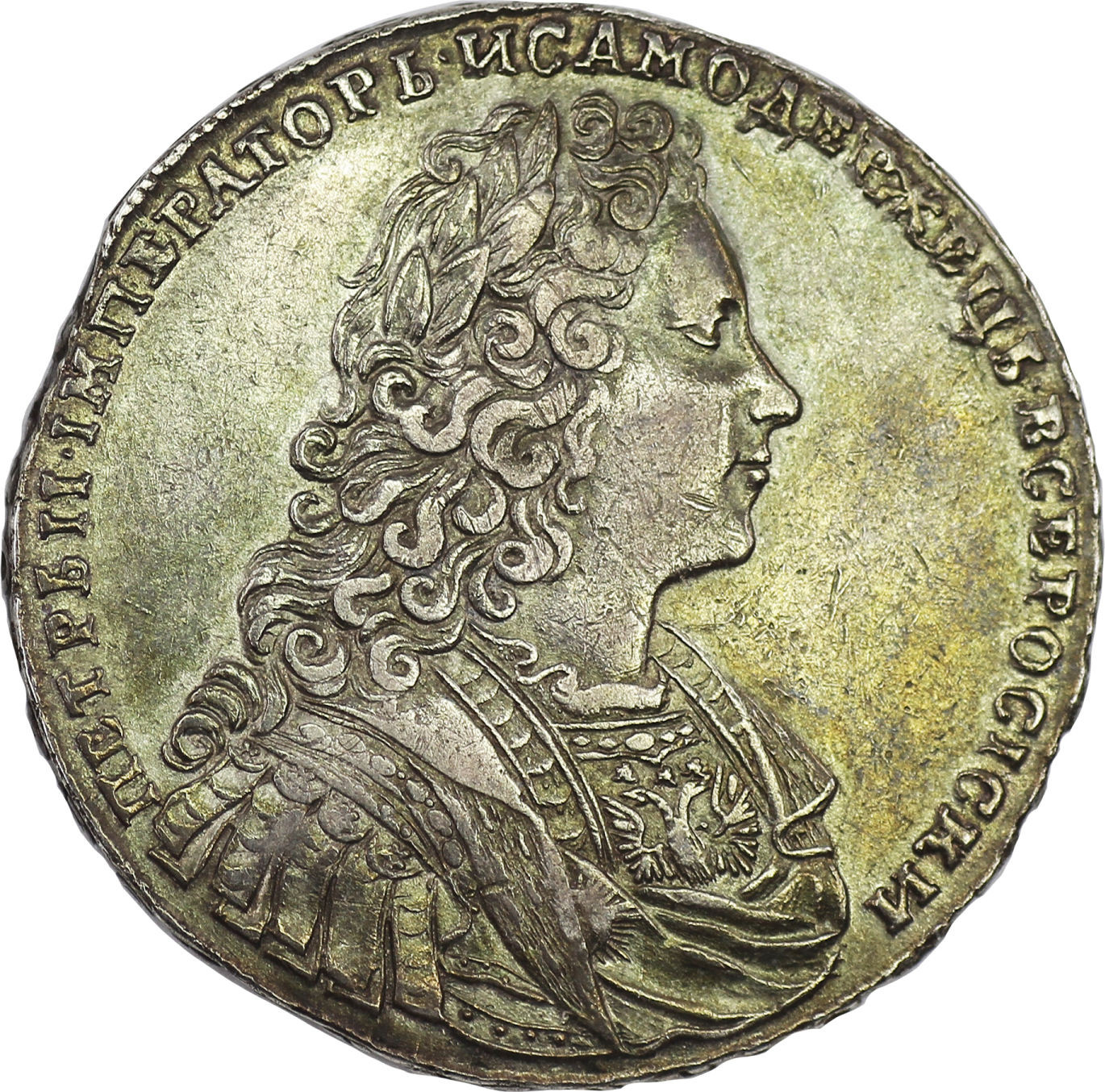 1 рубль 1729 года