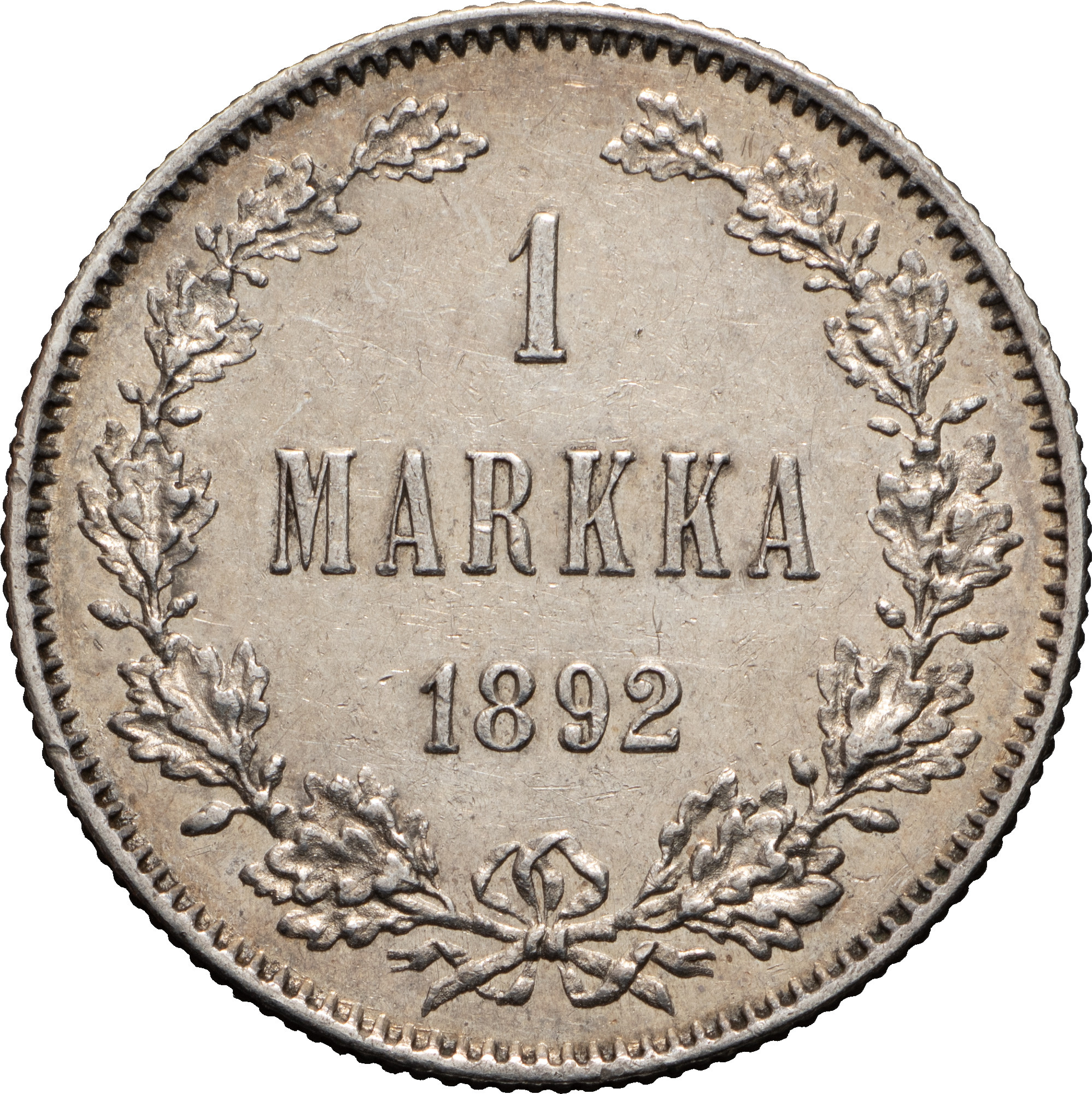 1 марка 1892 года L Для Финляндии