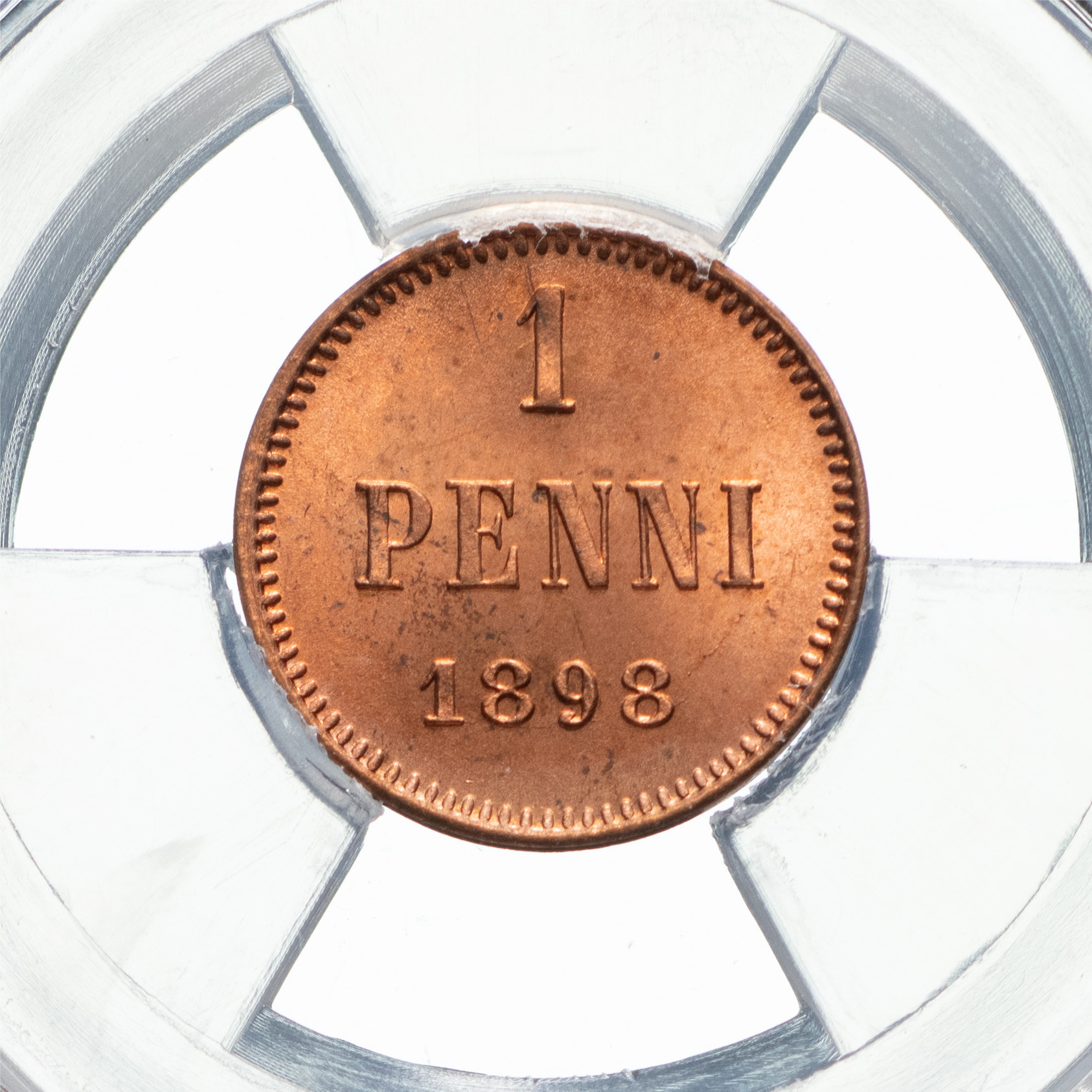 1 пенни 1898 года Для Финляндии