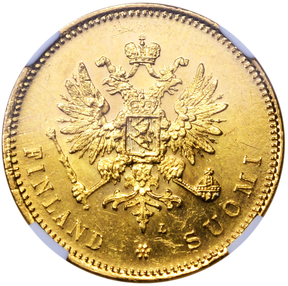 20 марок 1911 года L Для Финляндии