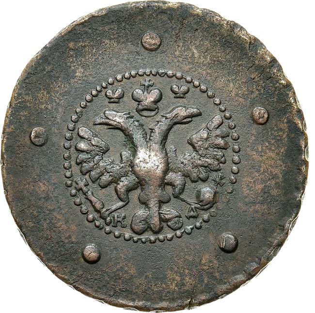 5 копеек 1727 года