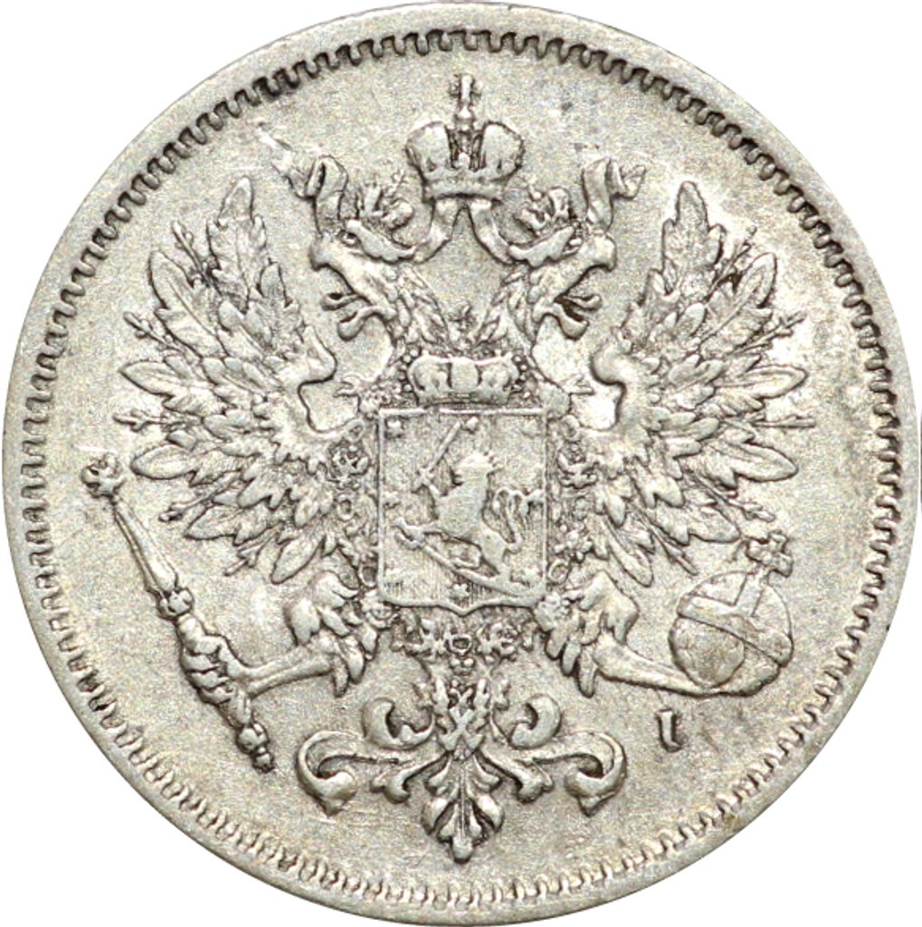 25 пенни 1909 года L Для Финляндии