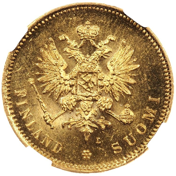20 марок 1911 года L Для Финляндии
