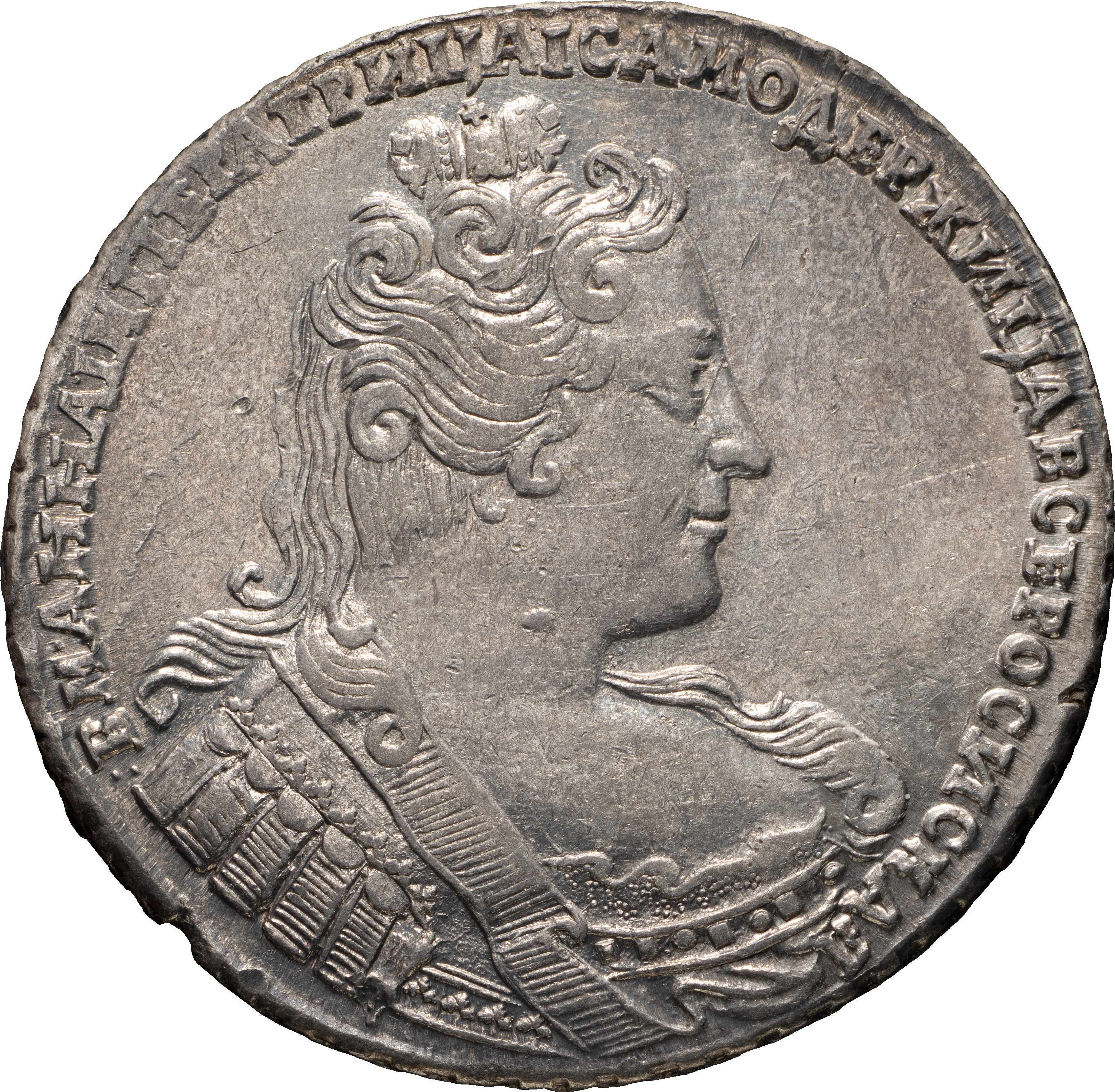 1 рубль 1733 года