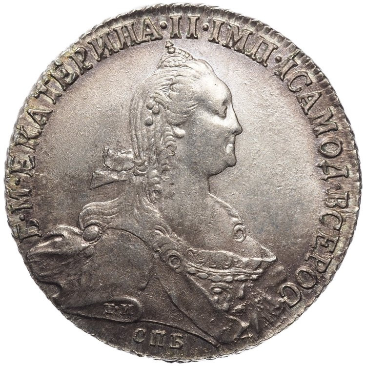 1 рубль 1774 года СПБ ТИ ФЛ