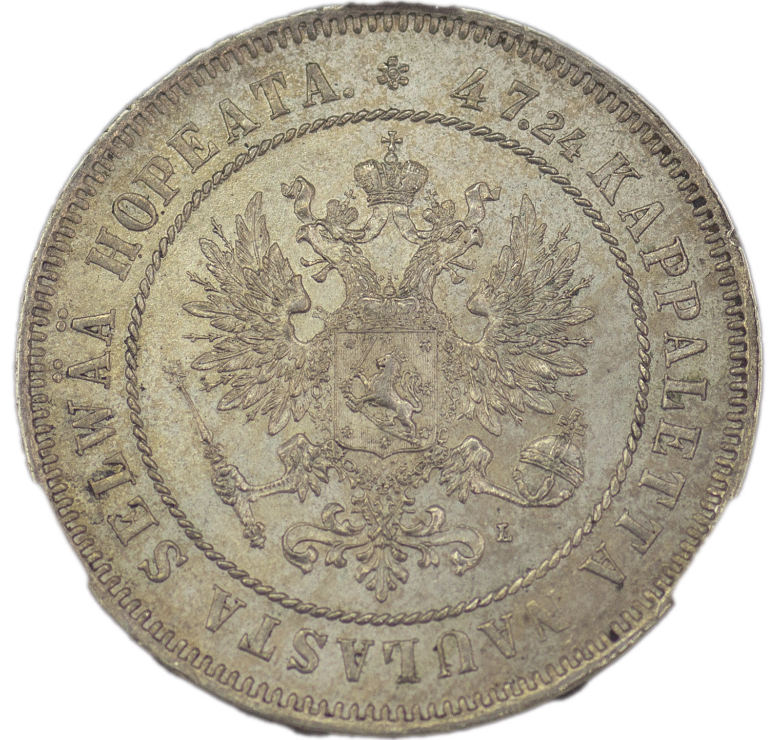 2 марки 1906 года L Для Финляндии