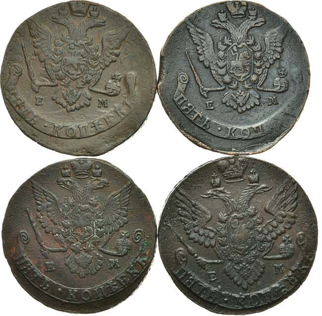 5 копеек 1772 года