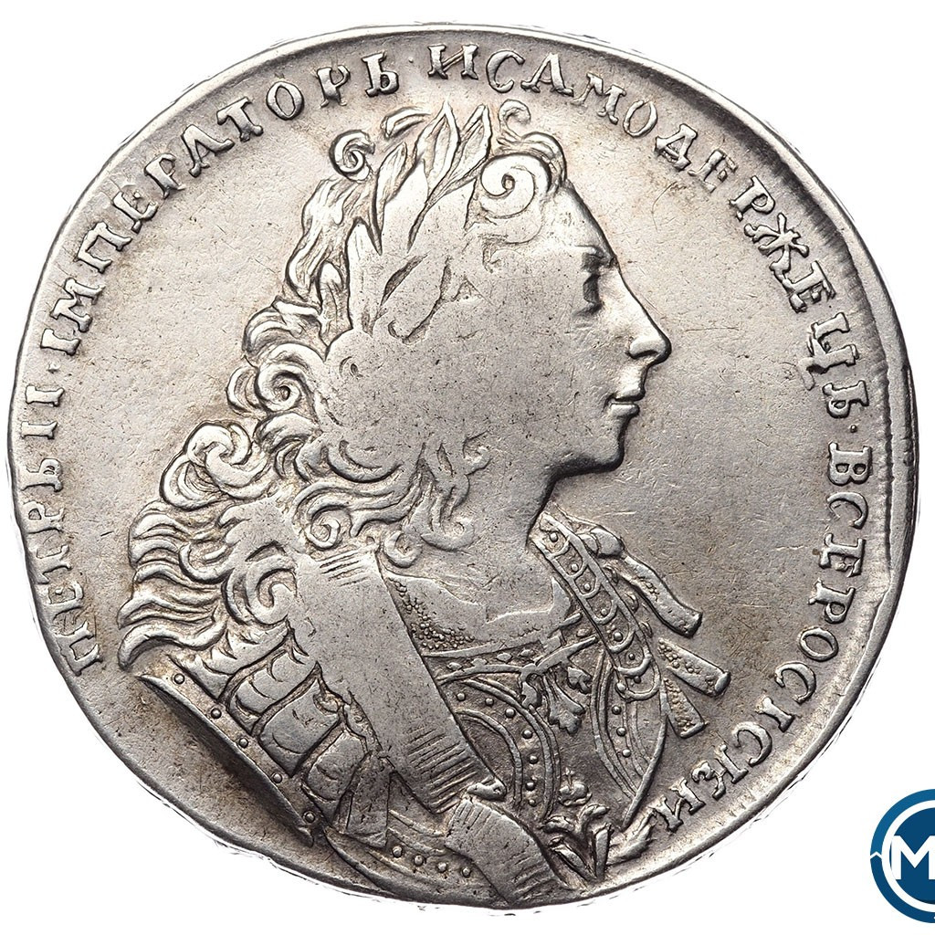 1 рубль 1729 года