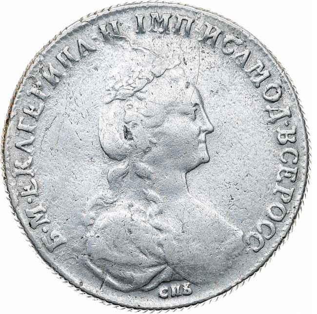 1 рубль 1778 года СПБ ФЛ