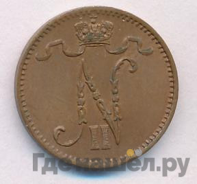 1 пенни 1916 года Для Финляндии