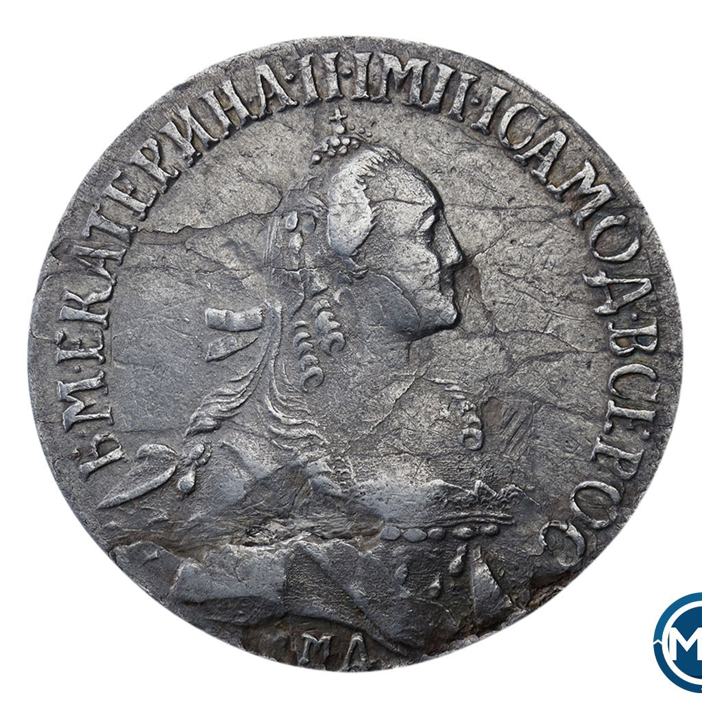 Полуполтинник 1767 года ММД EI