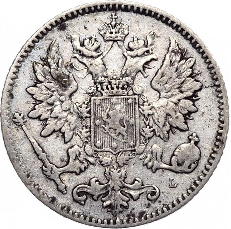 25 пенни 1899 года L Для Финляндии