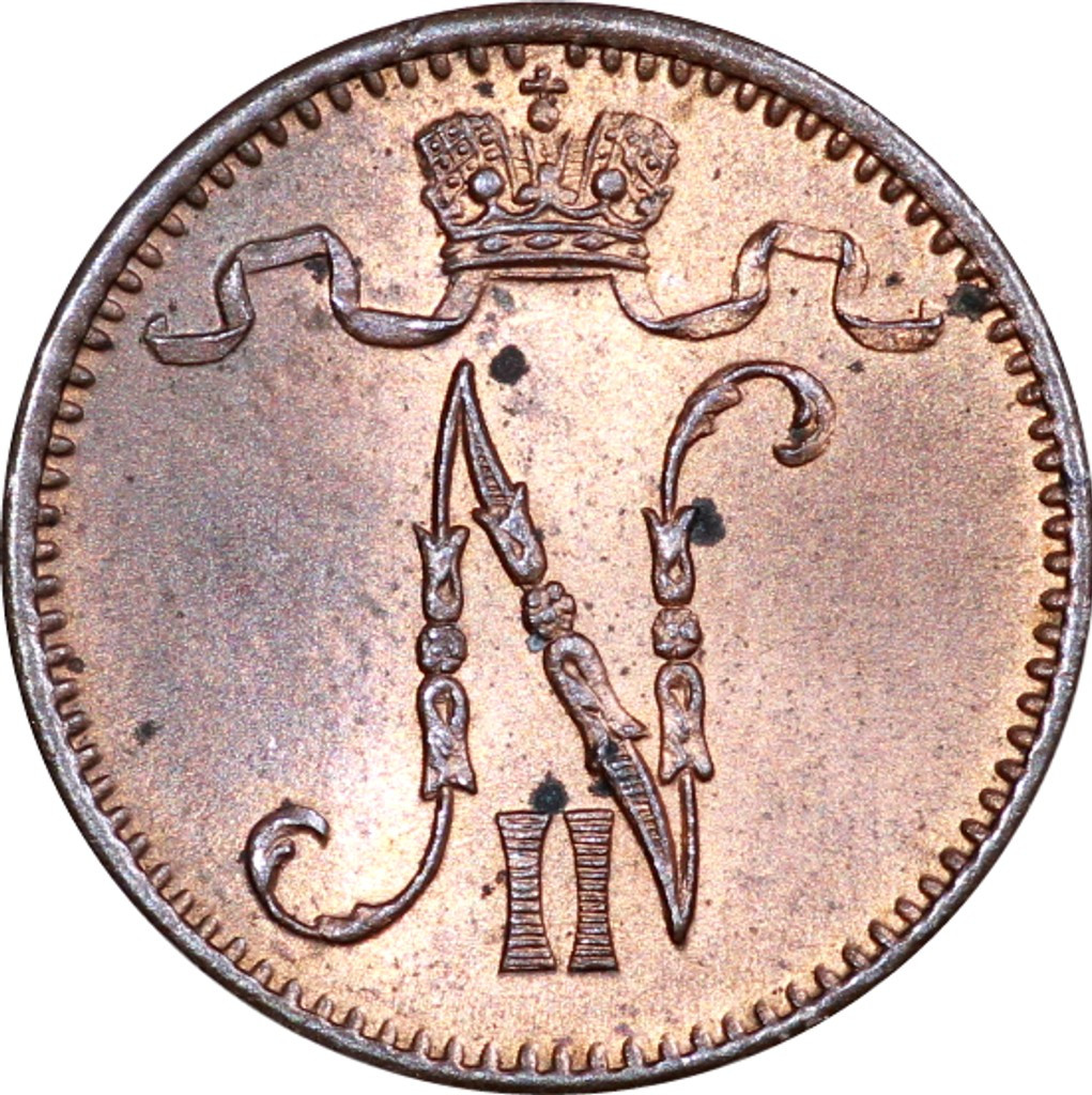 1 пенни 1898 года Для Финляндии