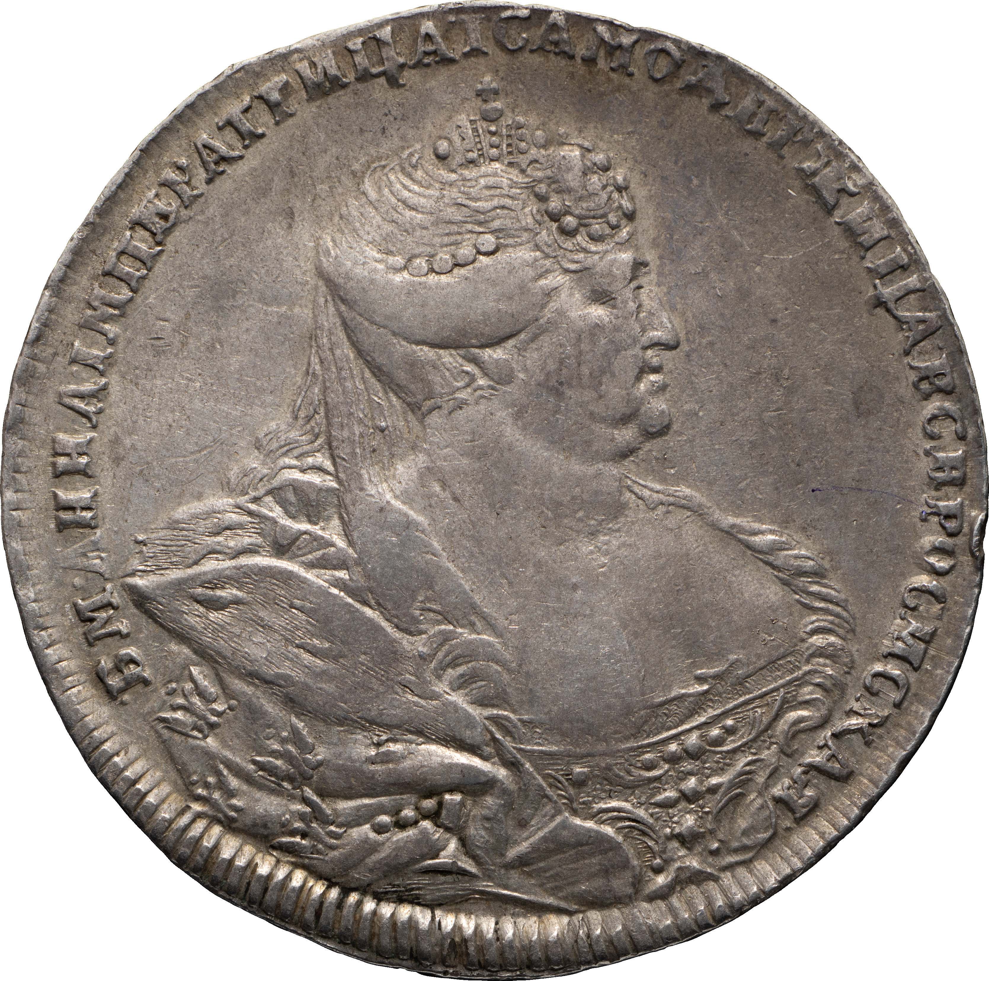 1 рубль 1737 года