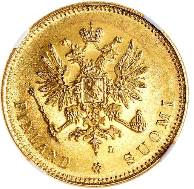 20 марок 1903 года L Для Финляндии