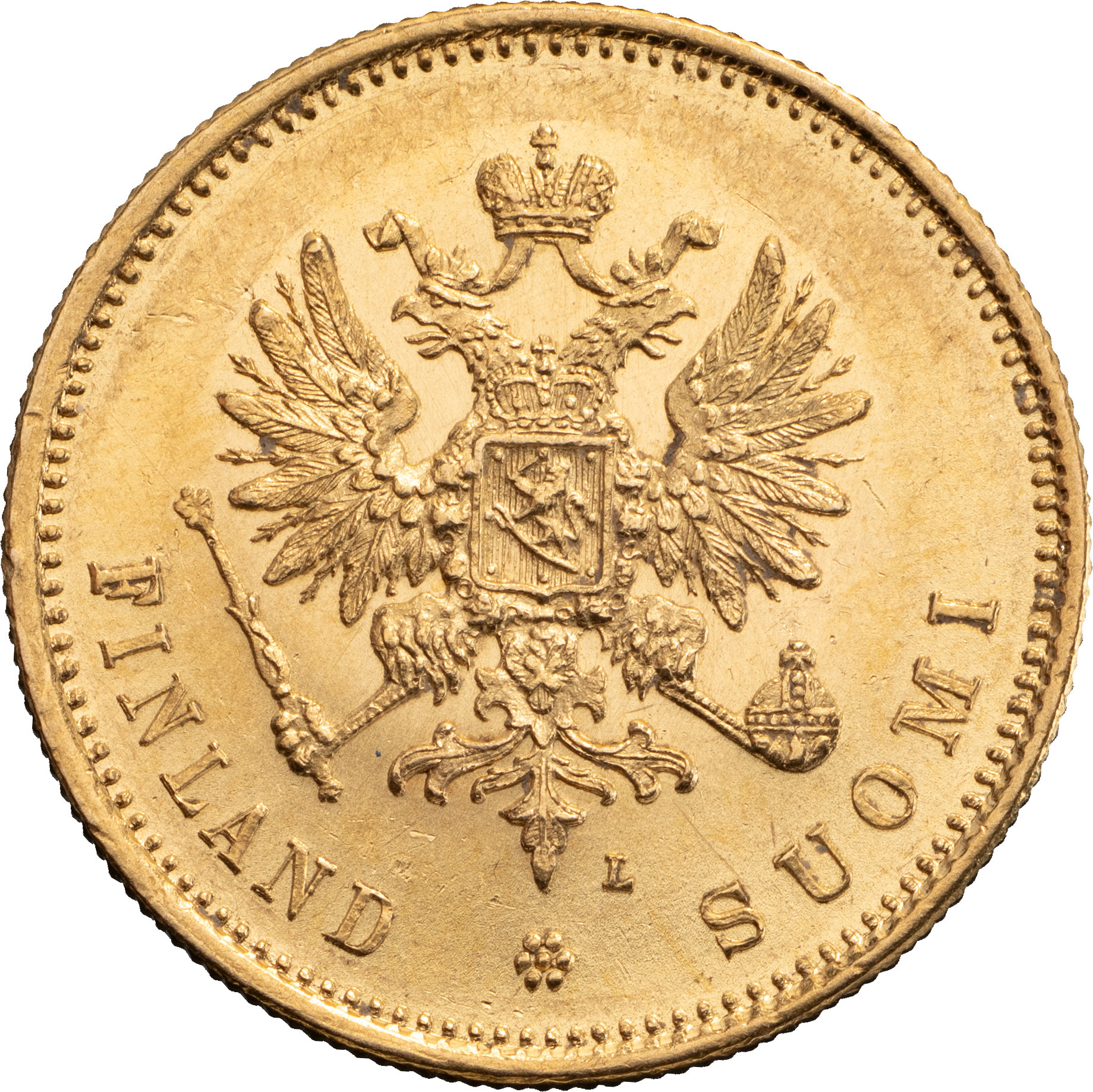 20 марок 1911 года L Для Финляндии