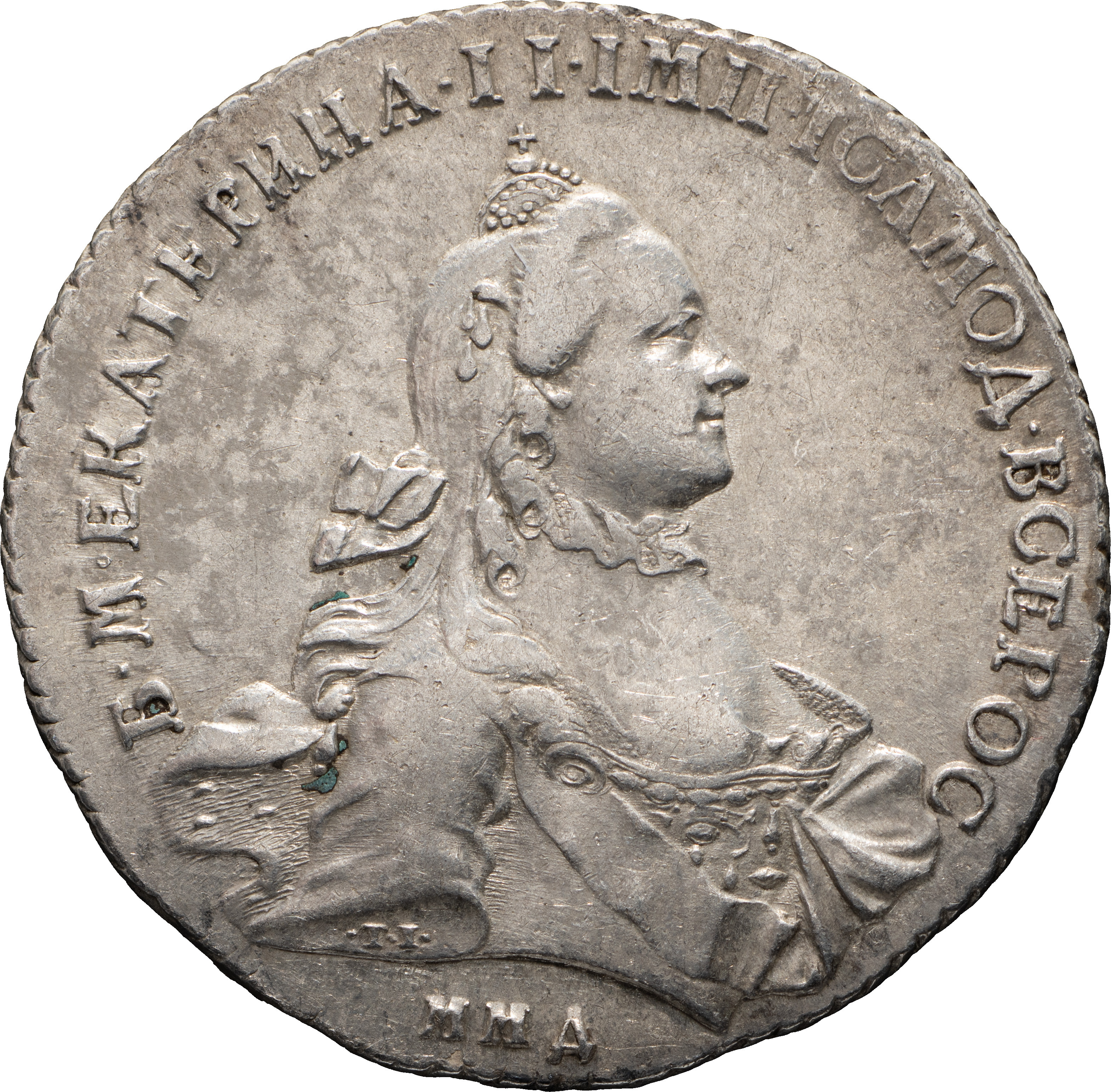 1 рубль 1762 года