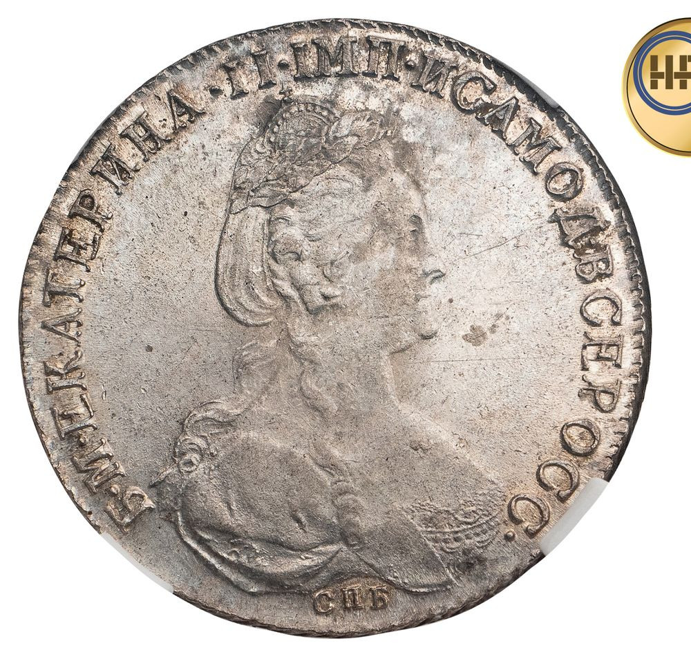 1 рубль 1782 года