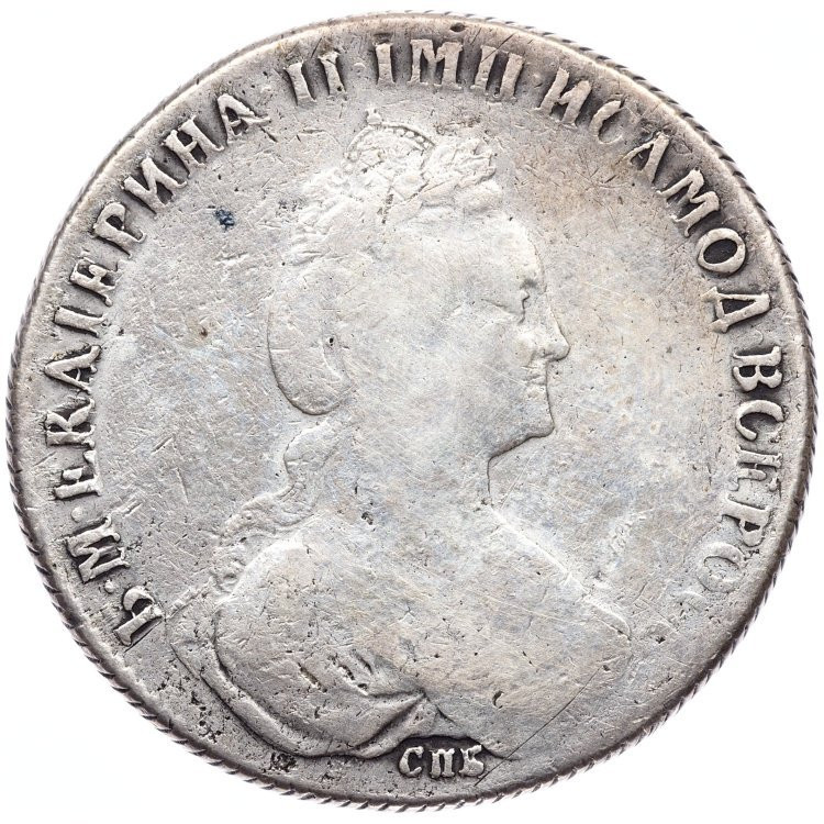 1 рубль 1778 года СПБ ФЛ