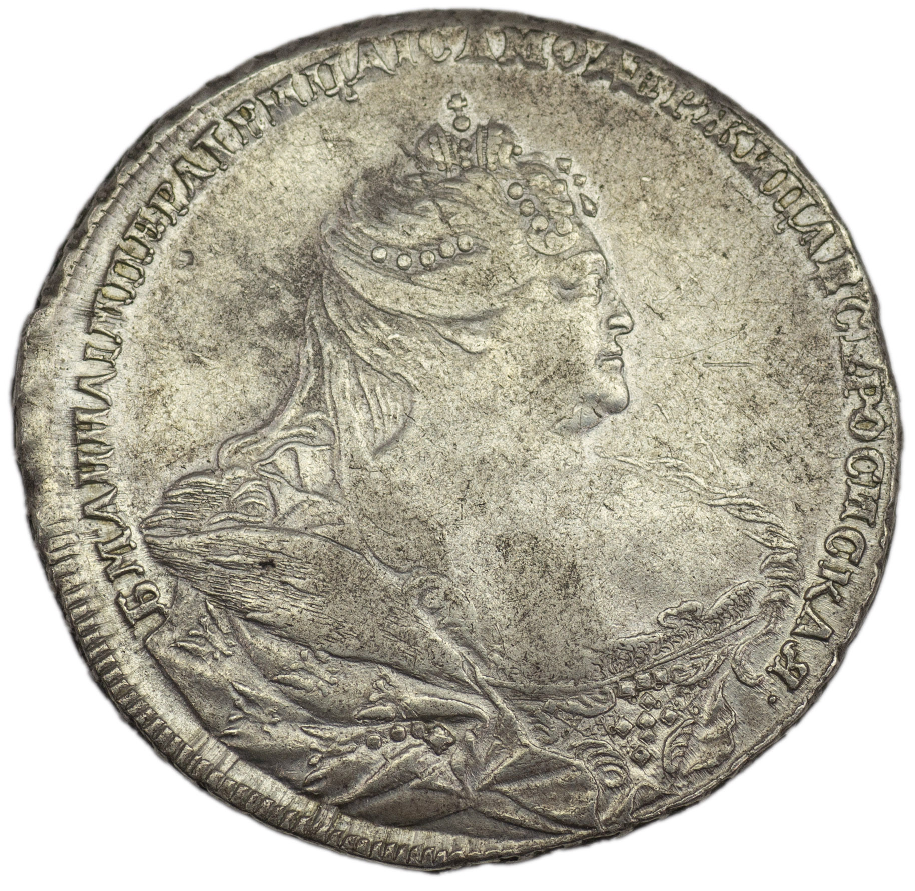 1 рубль 1737 года