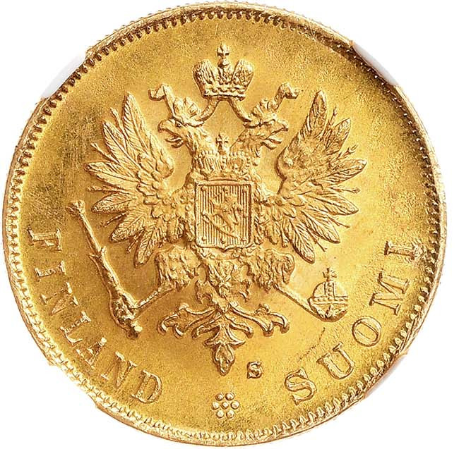 10 марок 1913 года S Для Финляндии