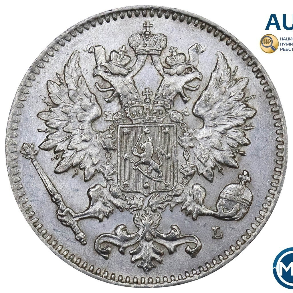 25 пенни 1901 года L Для Финляндии