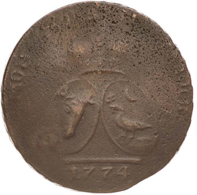 2 пара - 3 копейки 1773 года