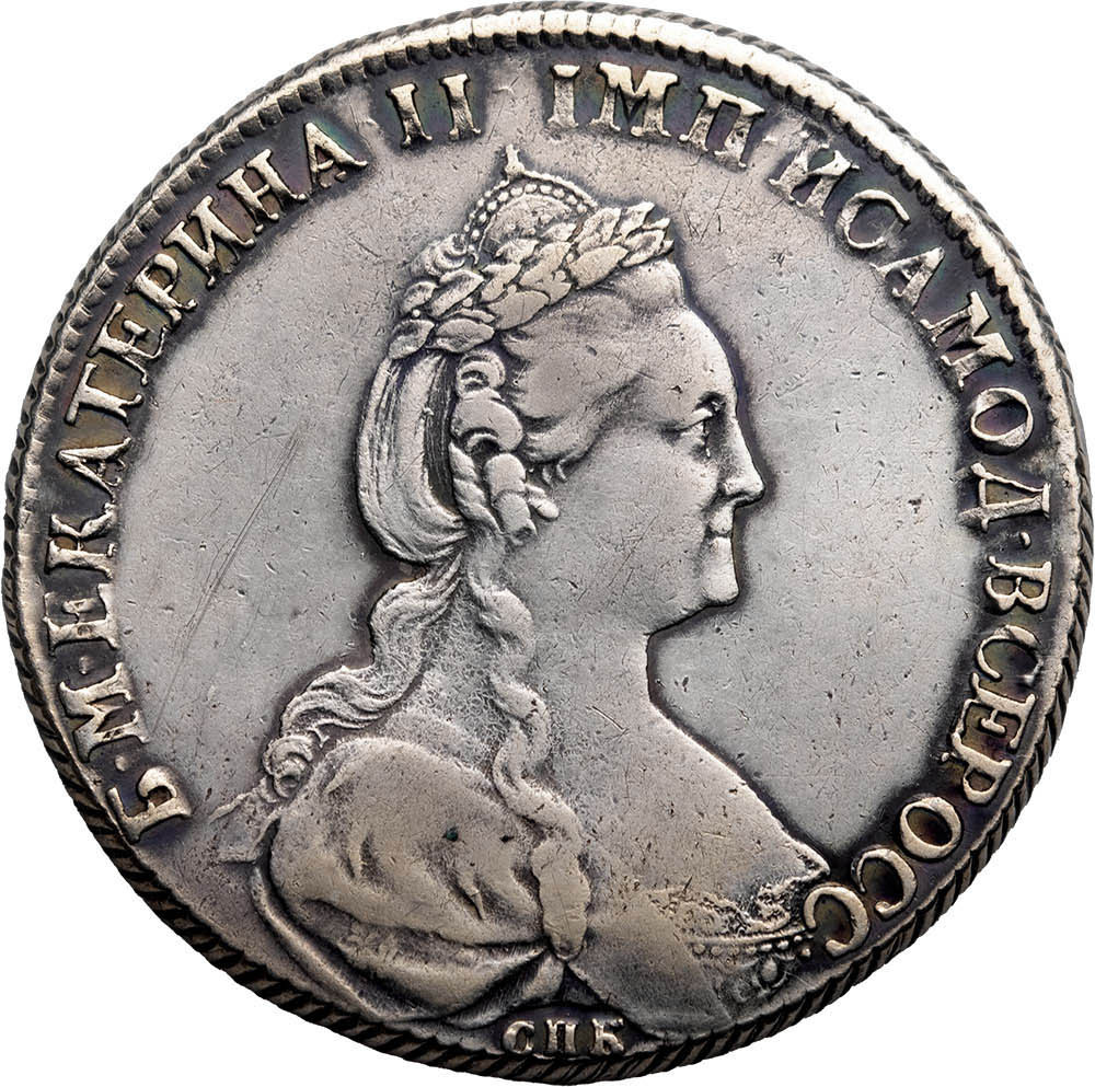 1 рубль 1778 года СПБ ФЛ