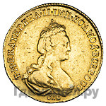 5 рублей 1781 года